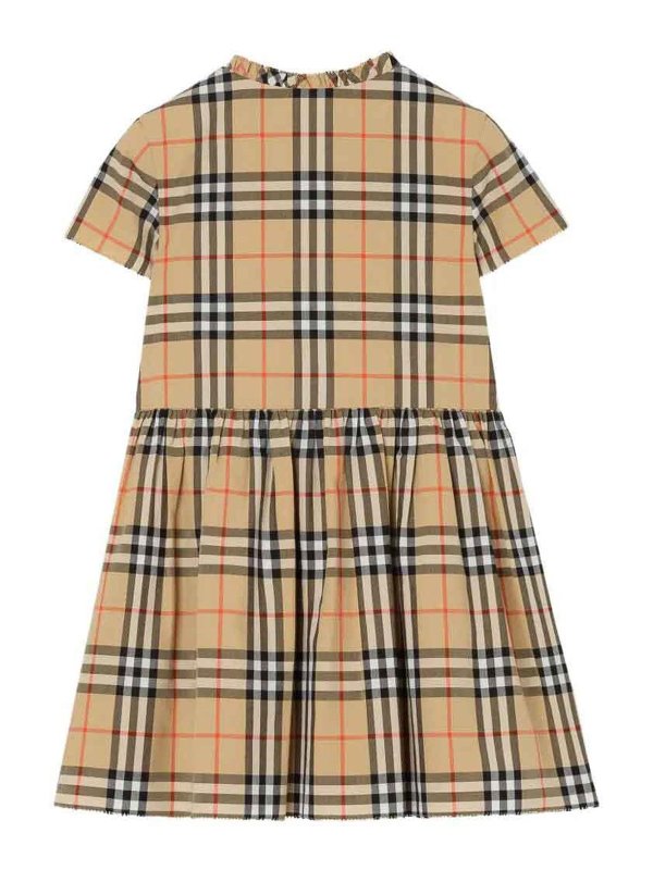 BURBERRY: Kurze Kleider online - Kurzes Kleid - Weiß