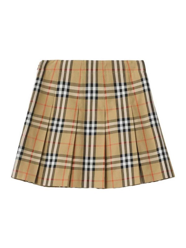 BURBERRY: Miniröcke - Minirock - Weiß
