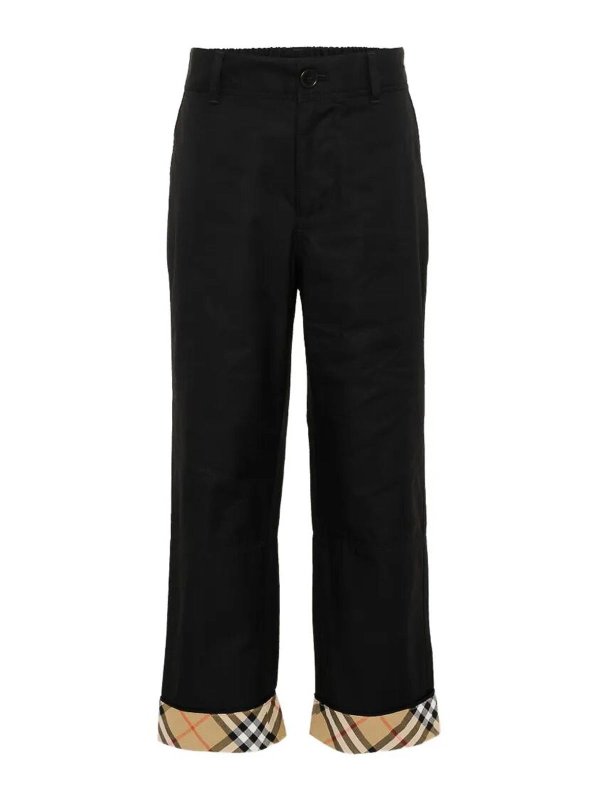 BURBERRY: Casual Hosen - Casual Hose - Schwarz