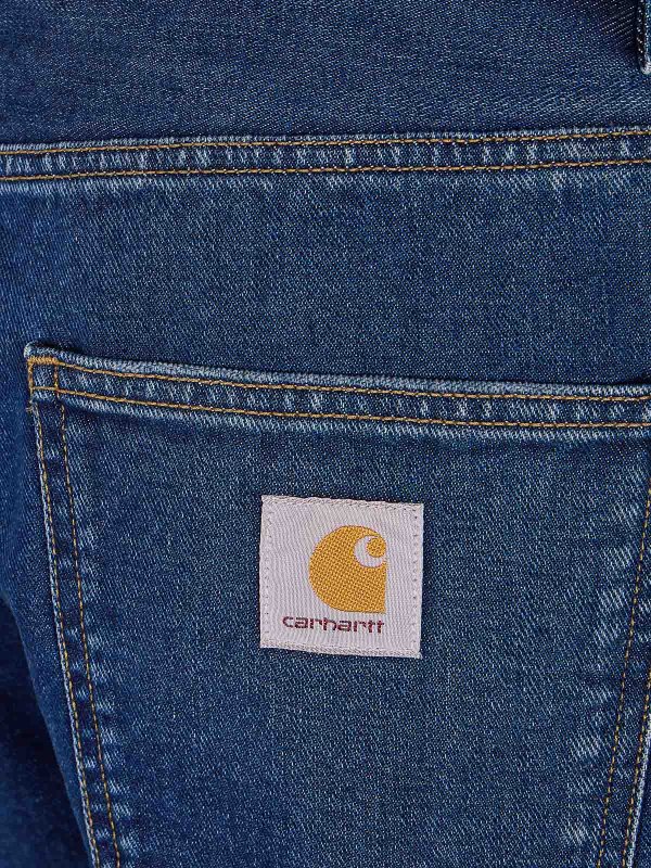 The Best Shops CARHARTT: Jeans Rectos - Vaqueros Rectos - Azul