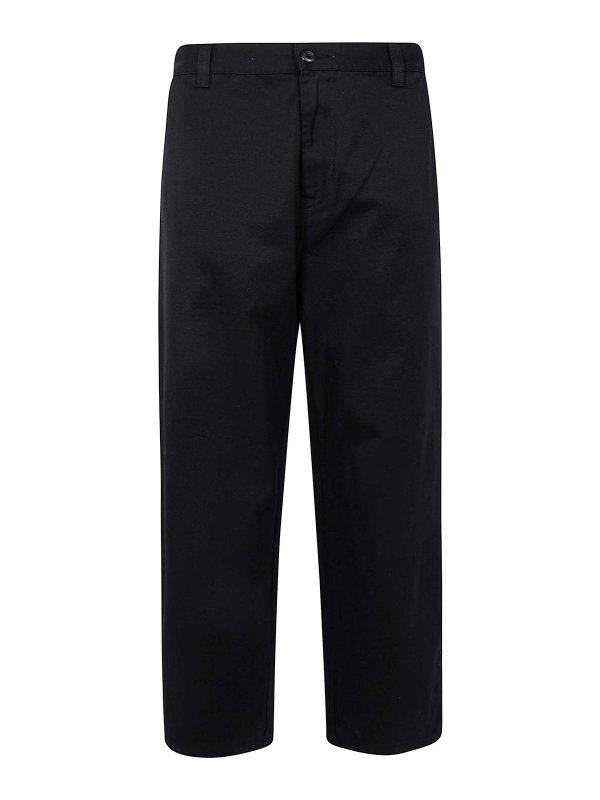 CARHARTT: Jeans Rectos - Vaqueros Rectos - Negro