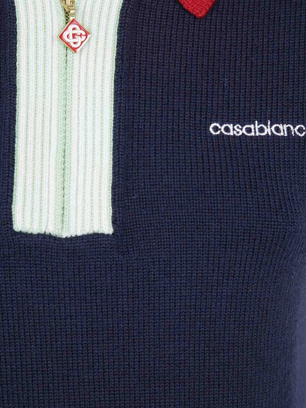 The Best Shops CASABLANCA: Poloshirts - Poloshirt - Blau