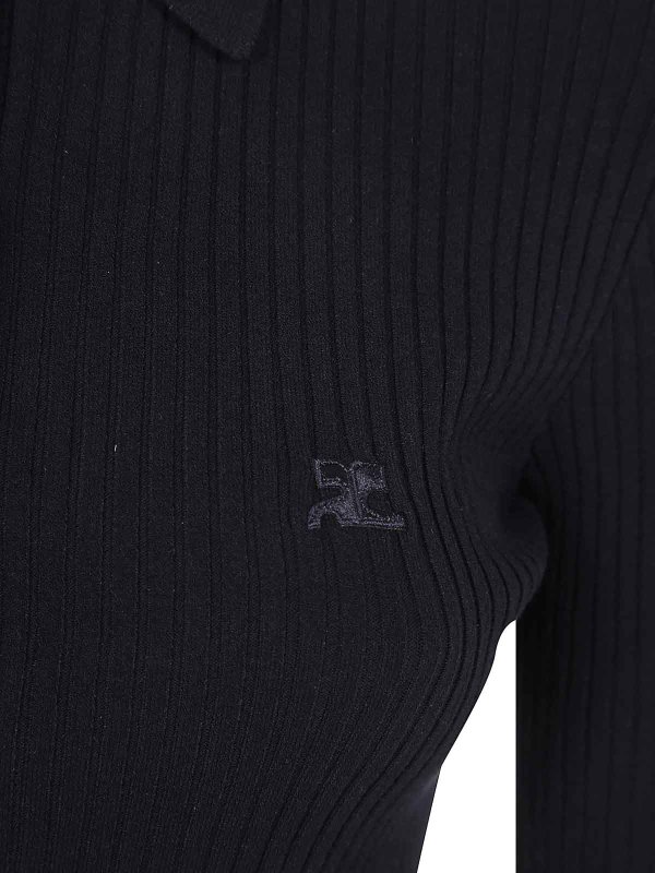 The Best Shops Courreges: Polos  - Polo - Noir