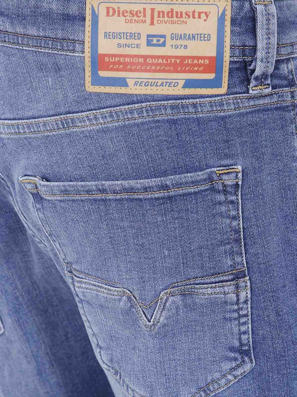 The Best Shops DIESEL: Jeans Rectos - Vaqueros Rectos - Azul