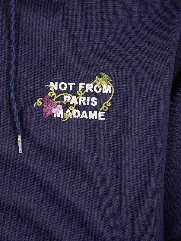 The Best Shops DRÔLE DE MONSIEUR: Sweatshirts und Pullover - Sweatshirt - Blau