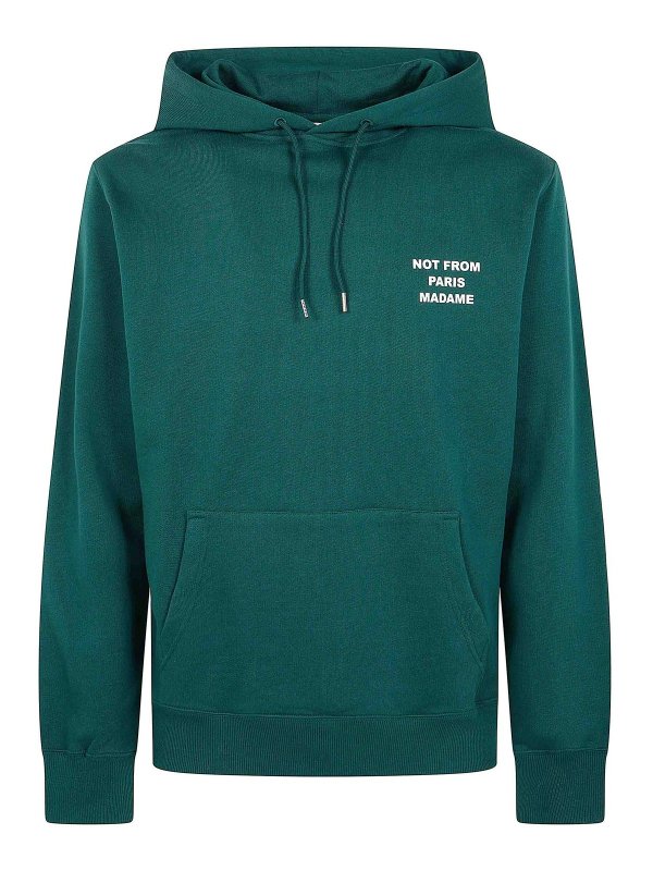 DRÔLE DE MONSIEUR: Sweatshirts und Pullover - Sweatshirt - Grün