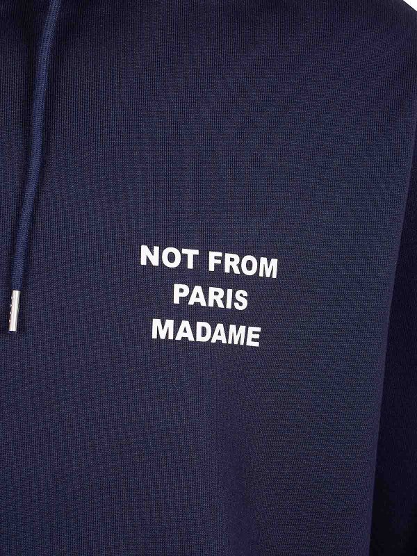 The Best Shops DRÔLE DE MONSIEUR: Sweatshirts und Pullover - Sweatshirt - Blau