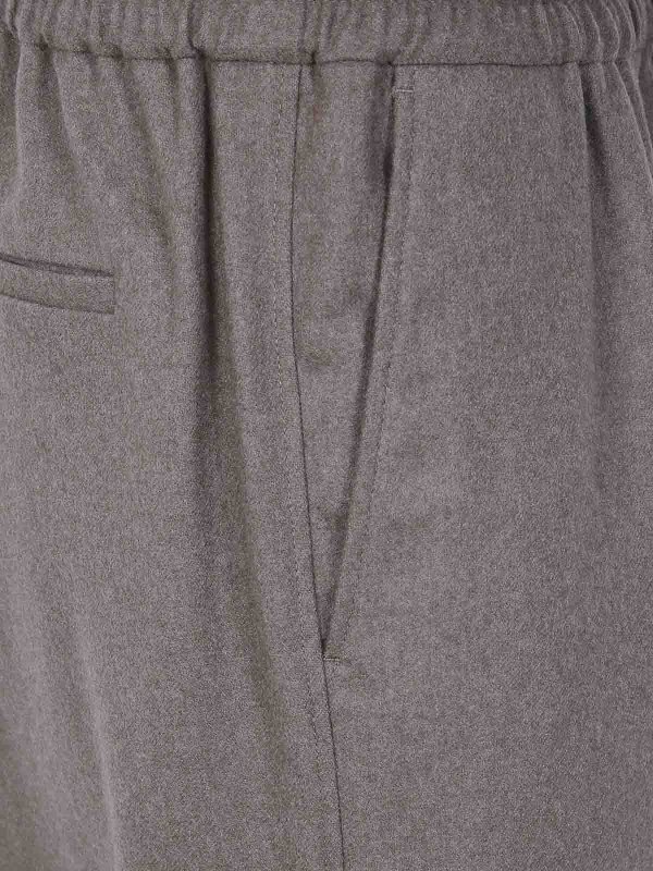 The Best Shops DRÔLE DE MONSIEUR: Casual Hosen - Casual Hose - Braun