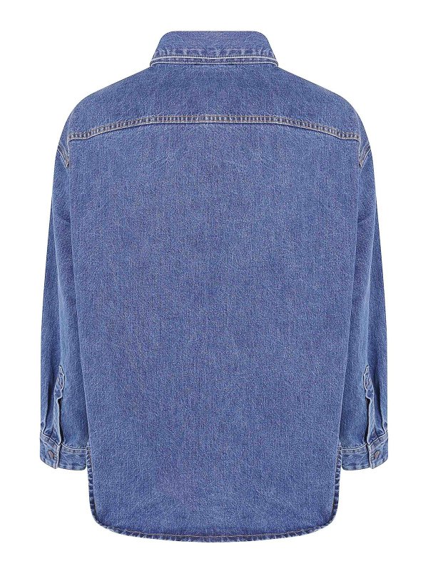 EMPORIO ARMANI: シャツ online - シャツ - ブルー