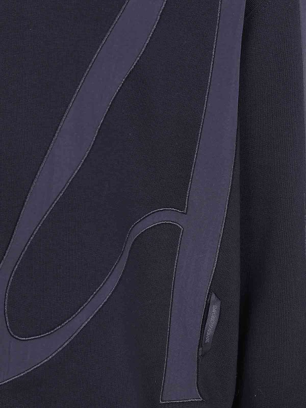 The Best Shops EMPORIO ARMANI: スウェット＆セーター - スウェットシャツ/セーター - 黒