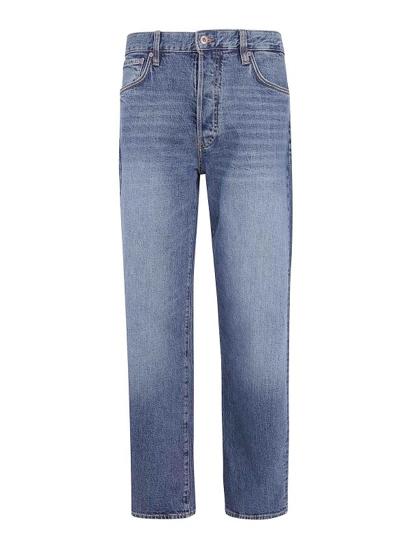 EMPORIO ARMANI: Schlagjeans - Schlagjeans - Blau