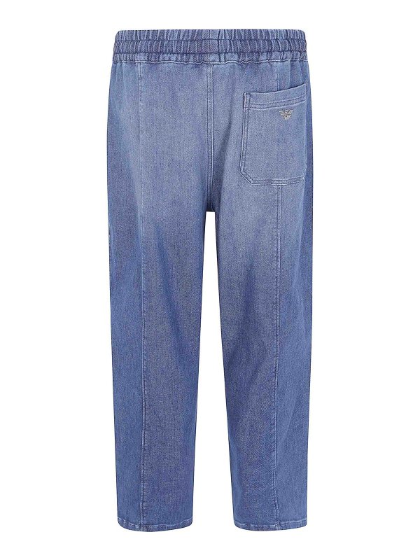 EMPORIO ARMANI: ベルボトムジーンズ online - フレアジーンズ - ブルー