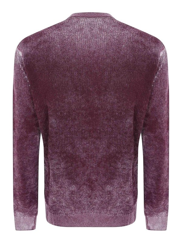 EMPORIO ARMANI: クルーネック online - クルーネック - 赤