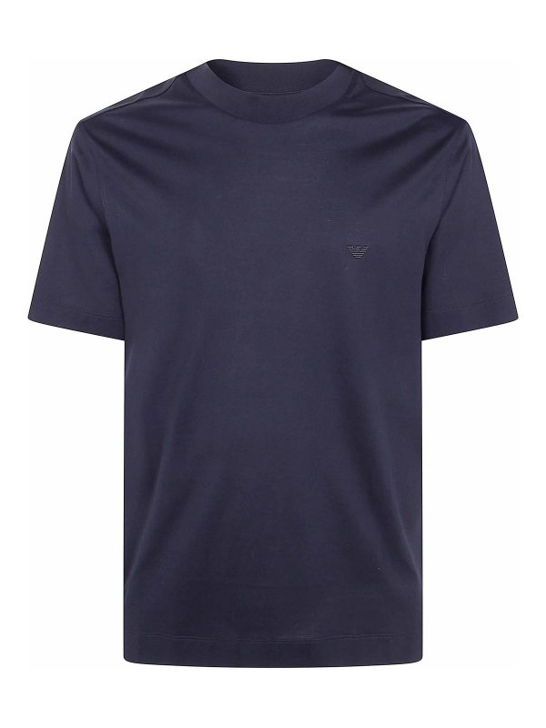 EMPORIO ARMANI: T-shirts - T-Shirt - Schwarz
