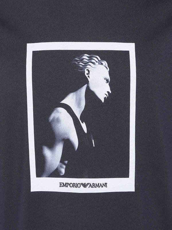 The Best Shops EMPORIO ARMANI: T-shirts - T-Shirt - Schwarz