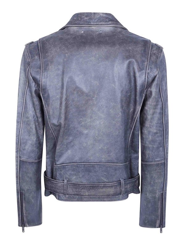 GOLDEN GOOSE: レザージャケット online - レザージャケット - 黒