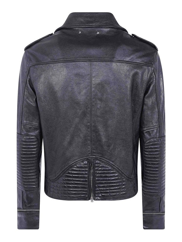 GOLDEN GOOSE: レザージャケット online - レザージャケット - 黒