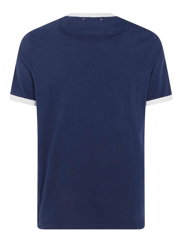GOLDEN GOOSE: T-shirts online - T-Shirt - Blau