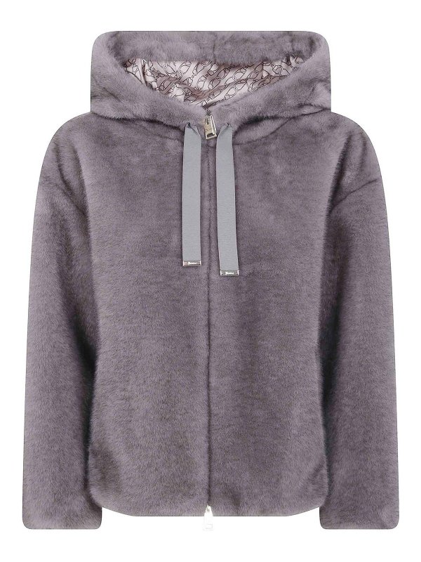 HERNO: Chaquetas Bomber - Chaqueta Bomber - Marrón