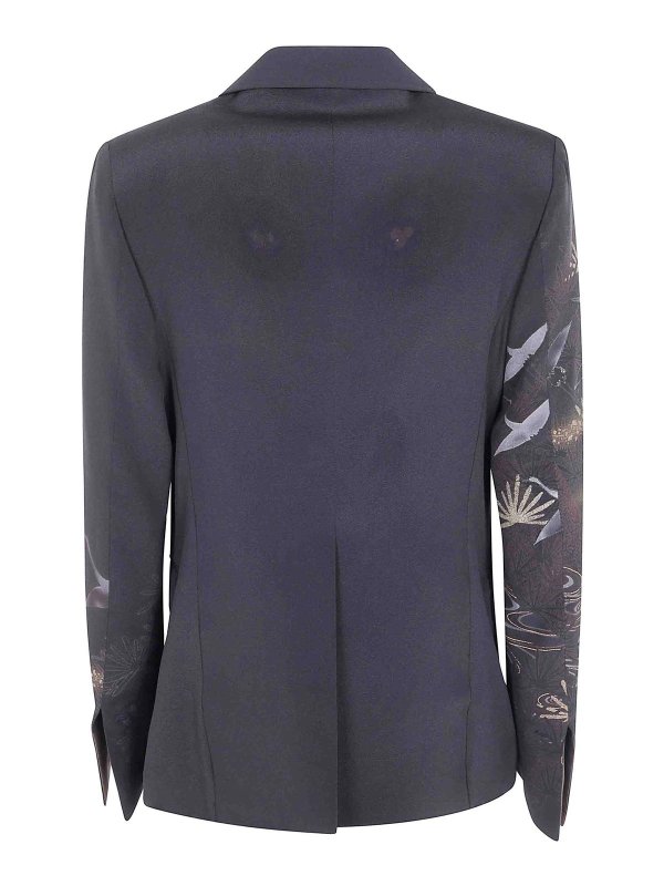 IBRIGU: casual jackets online - Single Breasted  Jacket Brown Overdyed