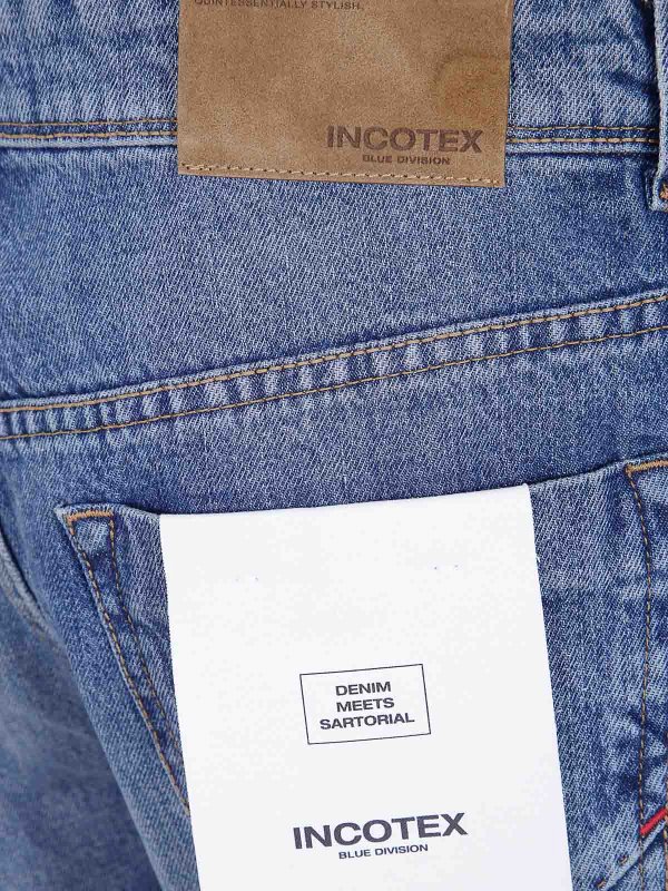 The Best Shops INCOTEX BLUE DIVISION: Jeans Rectos - Vaqueros Rectos - Azul