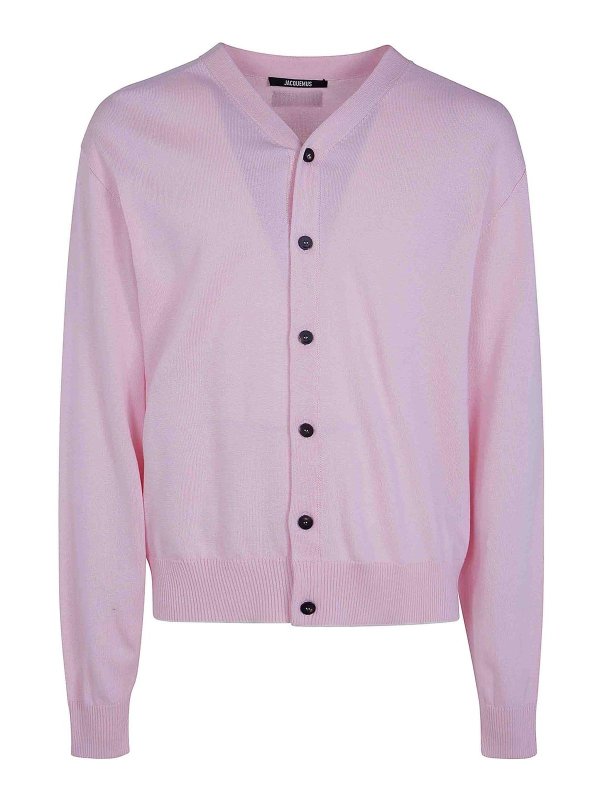 JACQUEMUS: Cardigans - Cardigan - Rosa