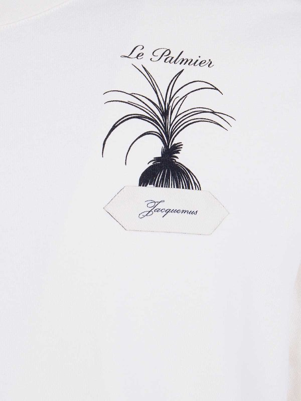 The Best Shops JACQUEMUS: T-shirts - T-Shirt - Weiß