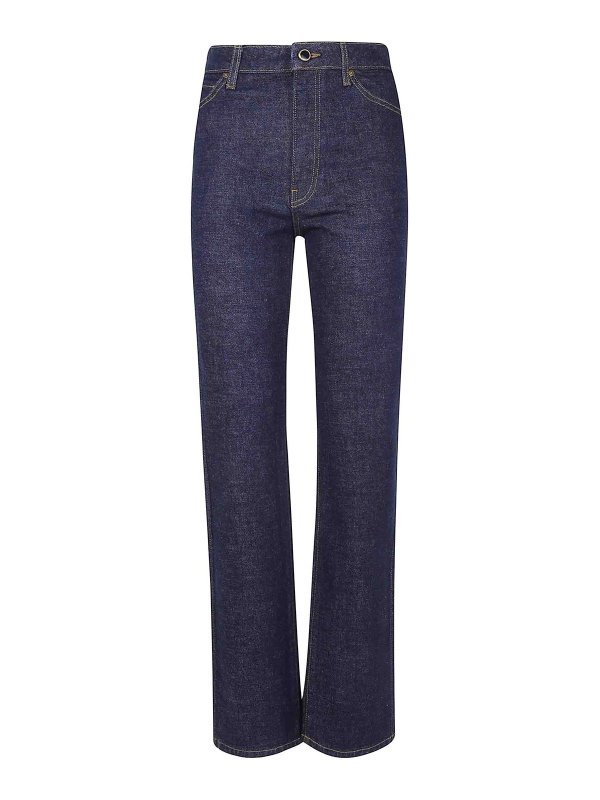 KHAITE: straight leg jeans - Danielle Jean