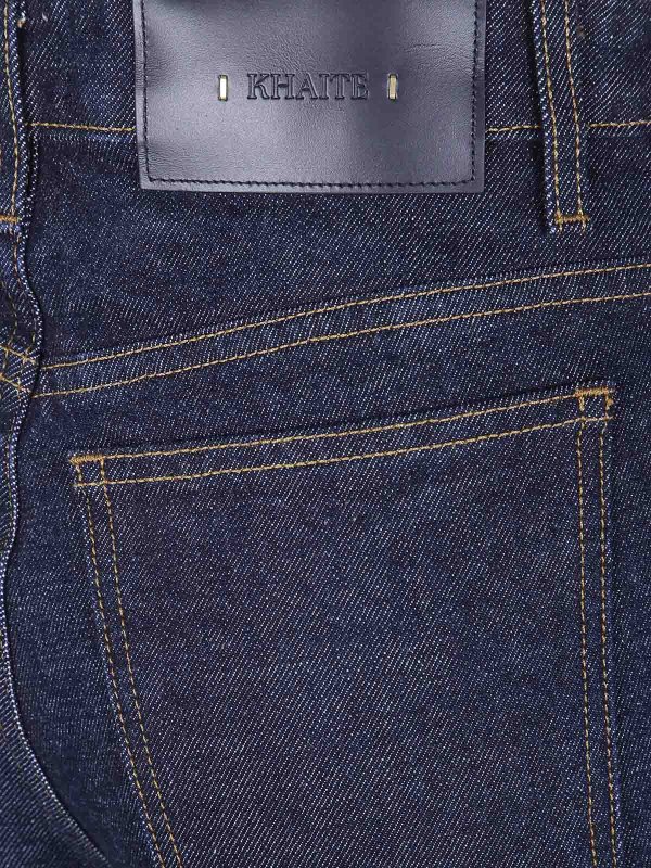 The Best Shops KHAITE: straight leg jeans - Danielle Jean