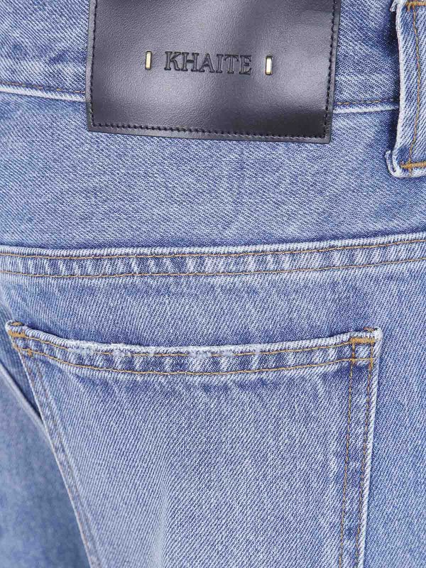 The Best Shops KHAITE: Jeans Rectos - Vaqueros Rectos - Azul