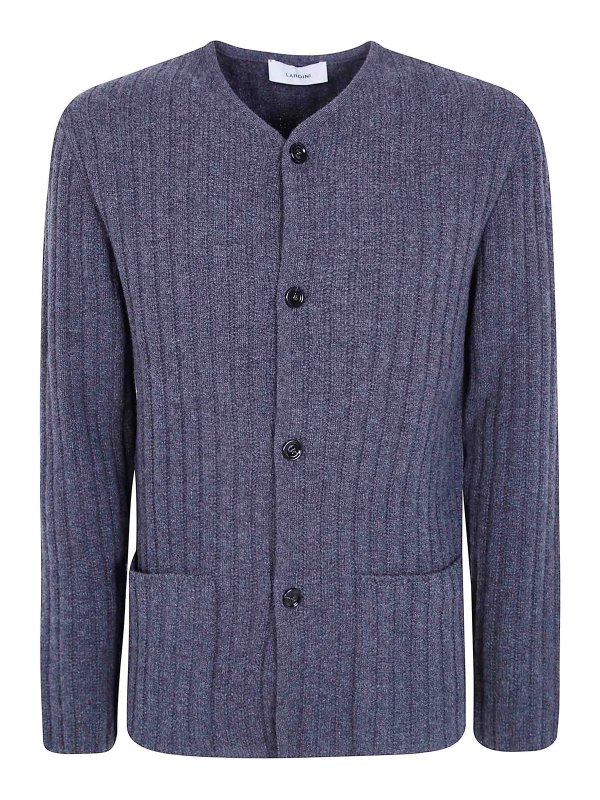 LARDINI: Pull col rond - Pull Col Rond - Gris