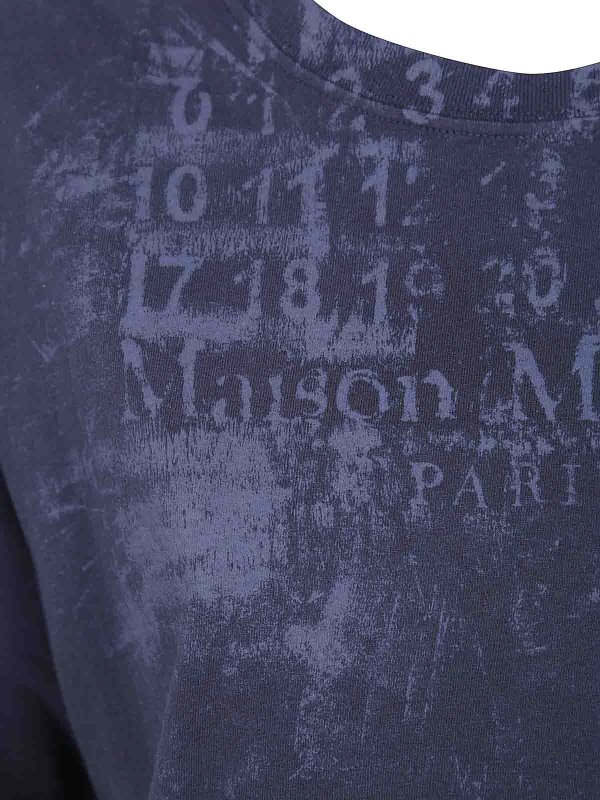 The Best Shops Maison Margiela: T-shirts - T-Shirt - Grau