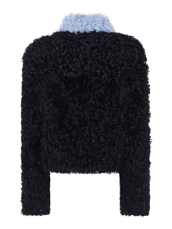 Marni: Lederjacken online - Lederjacke - Schwarz