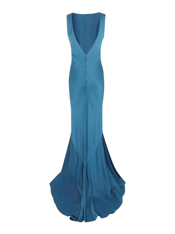 Max Mara: Maxikleider online - Maxikleid - Grün
