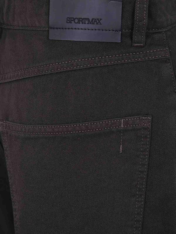 The Best Shops SPORTMAX: Jeans Rectos - Vaqueros Rectos - Marrón
