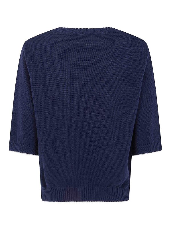 WEEKEND MAX MARA: クルーネック online - クルーネック - ブルー