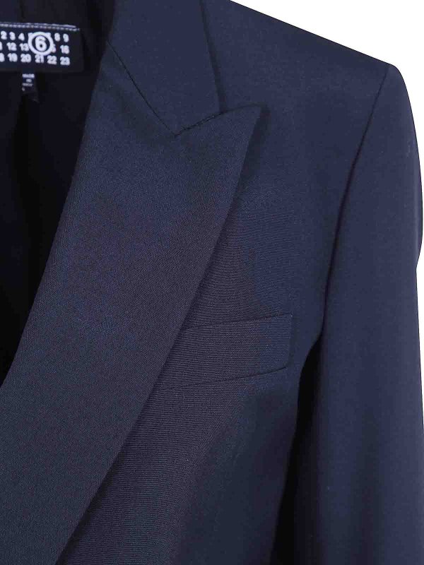 The Best Shops MM6 MAISON MARGIELA: ブレザー - ブレザー - グレー