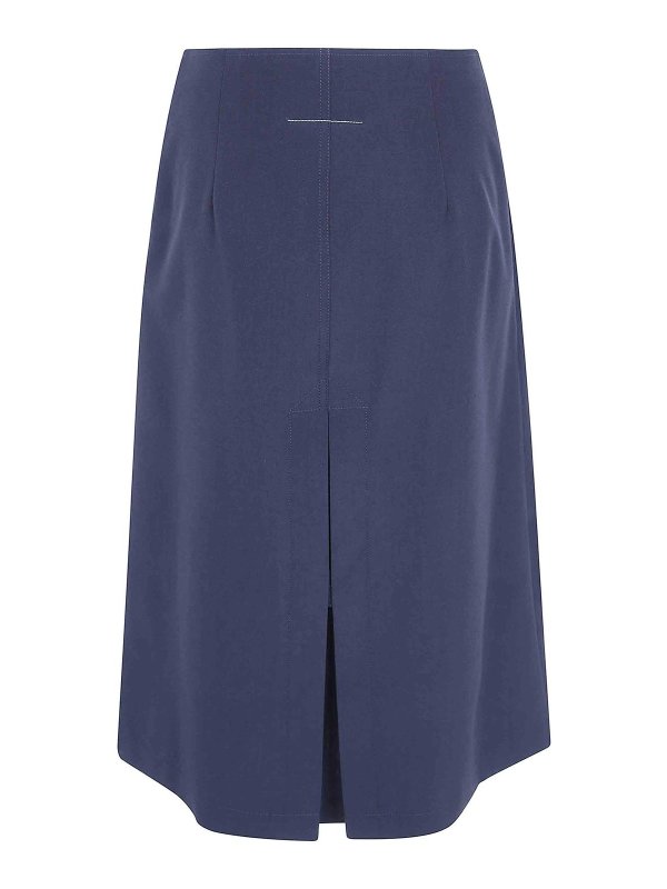 MM6 MAISON MARGIELA: ベルボトムジーンズ online - フレアジーンズ - グレー