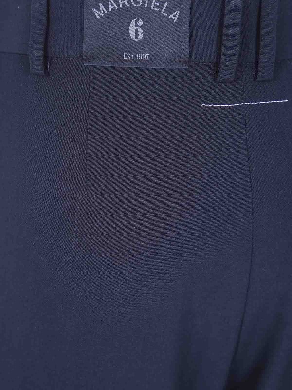The Best Shops MM6 MAISON MARGIELA: カジュアルトラウザー - カジュアルパンツ - グレー