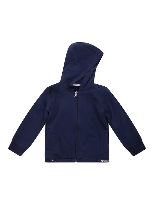 MONCLER: Cardigans - Cardigan - Blau