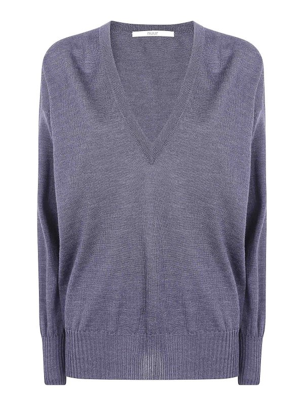 NUUR: Pull col rond - Pull Col Rond - Gris