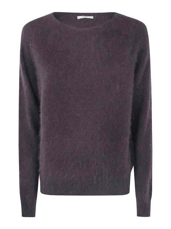 NUUR: Pull col rond - Pull Col Rond - Marron