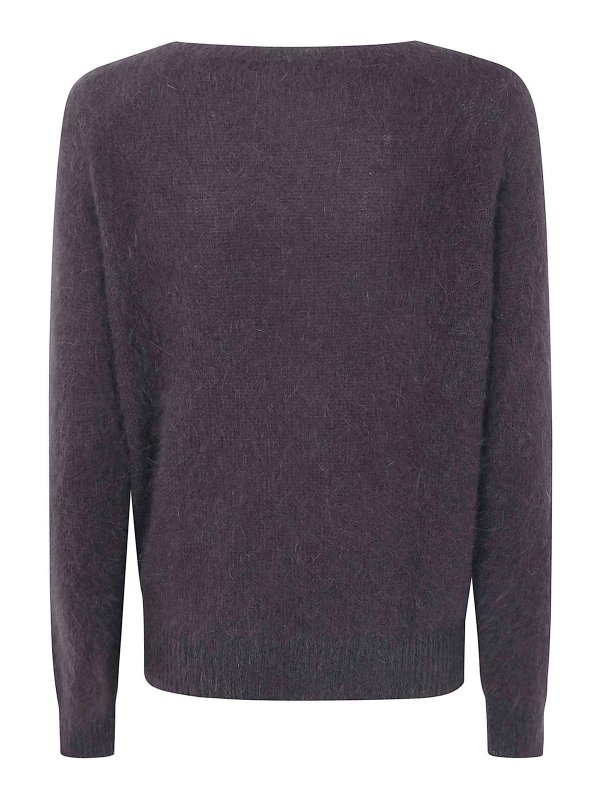 NUUR: Pull col rond online - Pull Col Rond - Marron