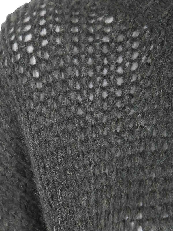 The Best Shops NUUR: Strickpullover mit Rundhalsausschnitt - Rundhalspullover - Grün