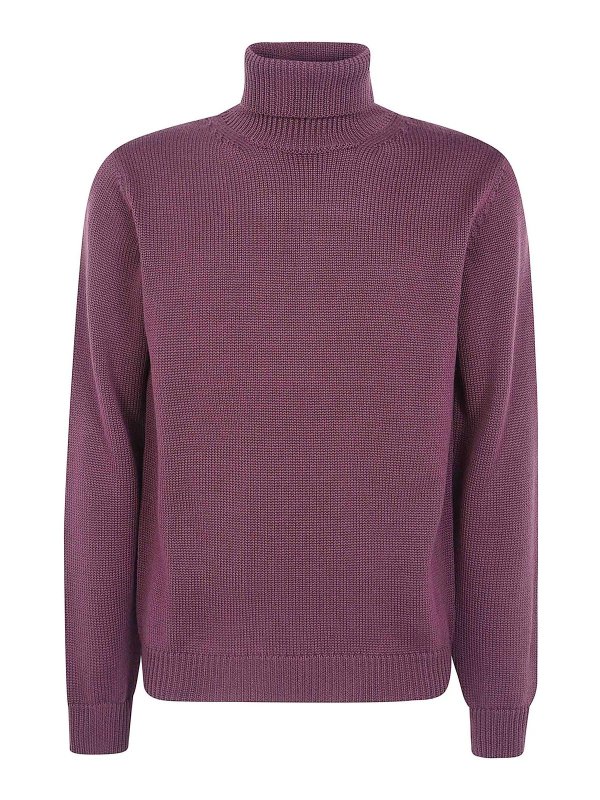 NUUR: Rollkragenpullover  und Polo-Ausschnitt - Rollkragenpullover - Rosa