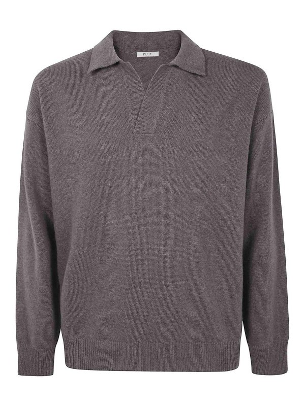 NUUR: Poloshirts - Poloshirt - Grau