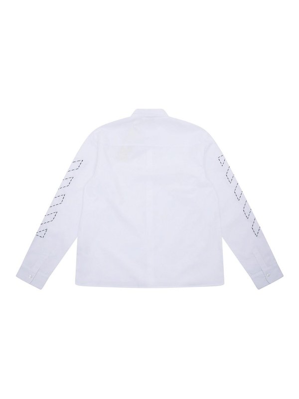 OFF-WHITE: Camisas online - Camisa - Blanco