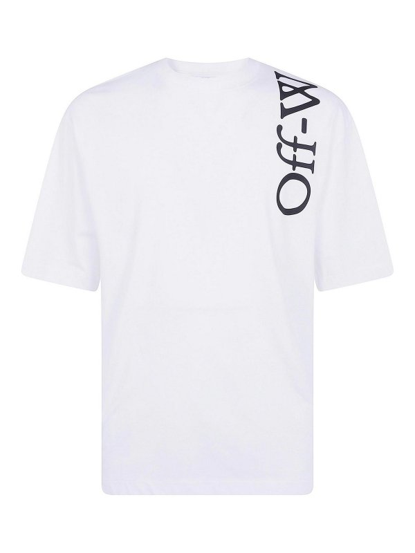 OFF-WHITE: T-shirts - T-Shirt - Weiß