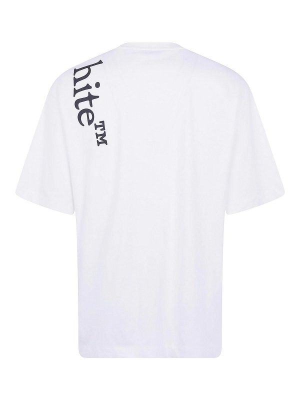 OFF-WHITE: T-shirts online - T-Shirt - Weiß
