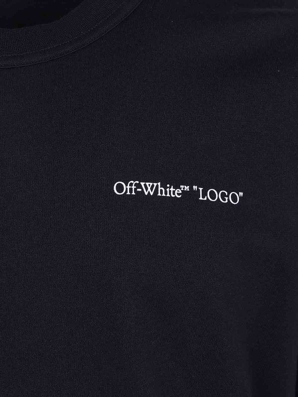The Best Shops OFF-WHITE: T-shirts - T-Shirt - Schwarz